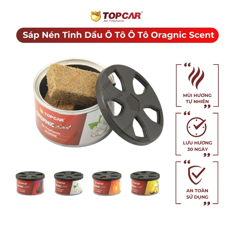 Sáp Thơm Ô Tô Oragnic Scent
